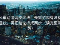 风车动漫两步读法：先抓范围有没有画线，再把结论拆成两步（读完更清醒）